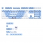 Ayanami Rei 104+21 PBT Dye-subbed Keycaps Set Cherry Profile for MX Switches Mechanical Gaming Keyboard